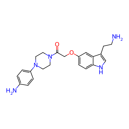 Chemical structure of BindingDB Monomer ID 50033426