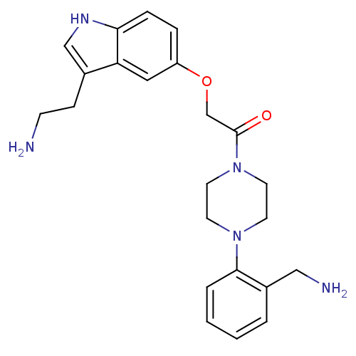 Chemical structure of BindingDB Monomer ID 50033431
