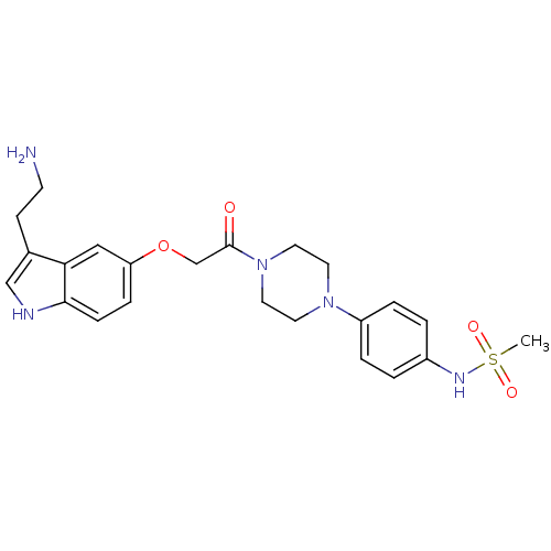 Chemical structure of BindingDB Monomer ID 50033433
