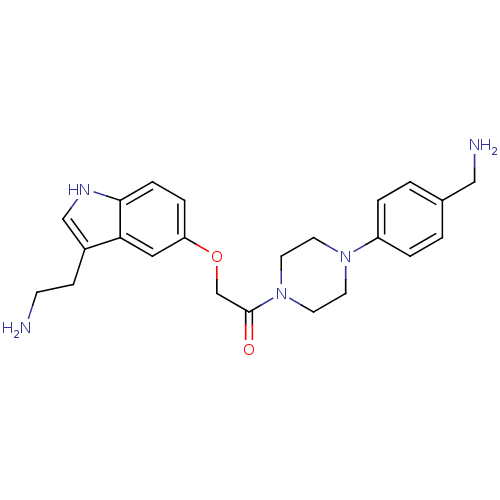 Chemical structure of BindingDB Monomer ID 50033444