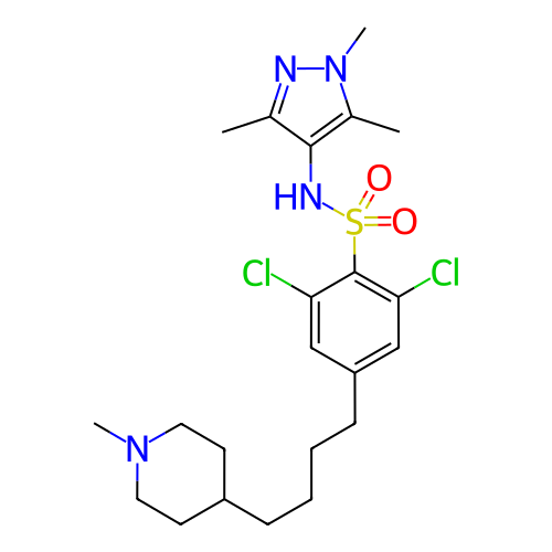 Chemical structure of BindingDB Monomer ID 50033480
