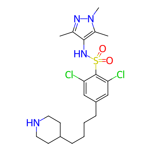 Chemical structure of BindingDB Monomer ID 50033482