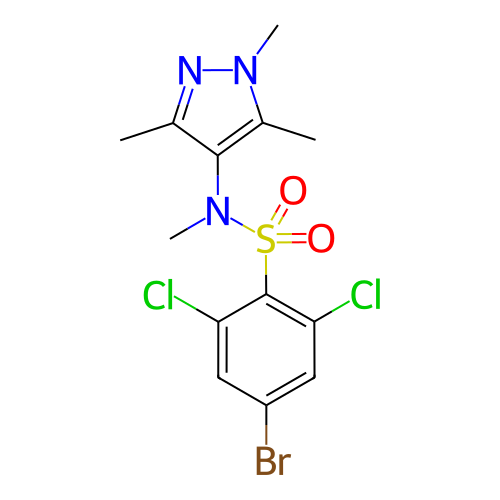 Chemical structure of BindingDB Monomer ID 50033484