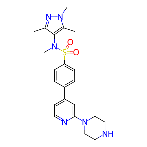 Chemical structure of BindingDB Monomer ID 50033486
