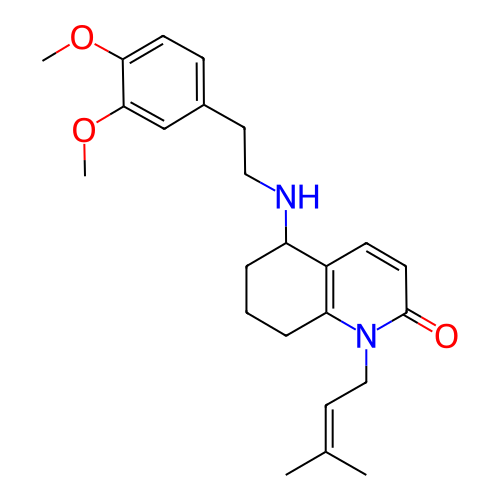 Chemical structure of BindingDB Monomer ID 50033523