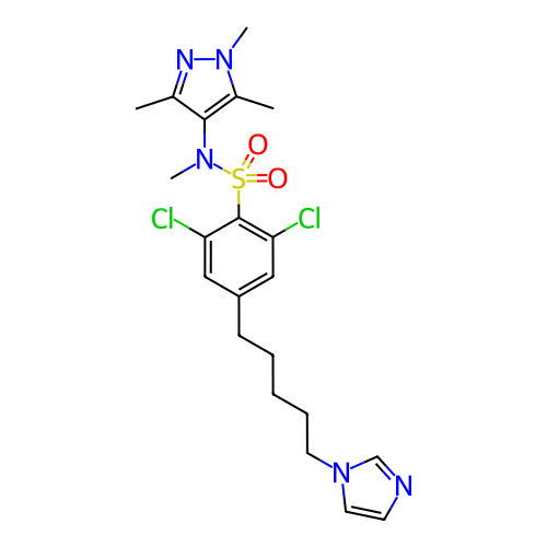 Chemical structure of BindingDB Monomer ID 50033580