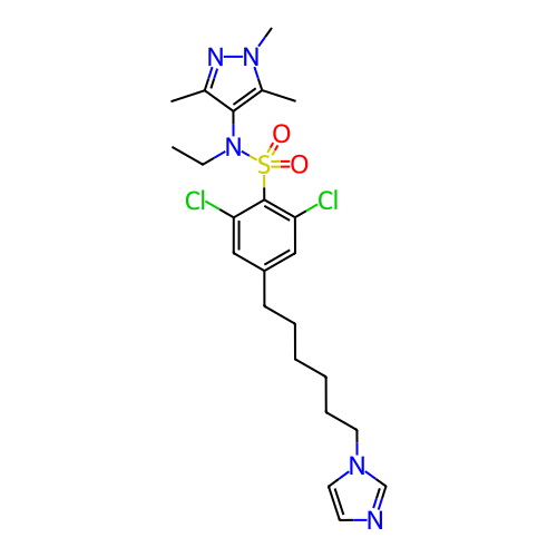 Chemical structure of BindingDB Monomer ID 50033581
