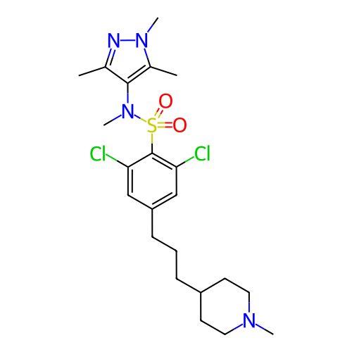 Chemical structure of BindingDB Monomer ID 50033582