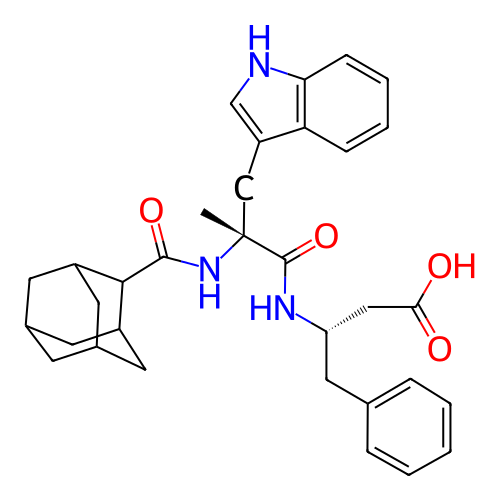 Chemical structure of BindingDB Monomer ID 50033586