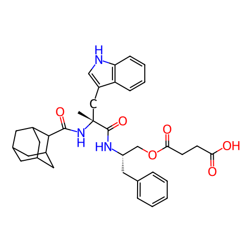Chemical structure of BindingDB Monomer ID 50033593
