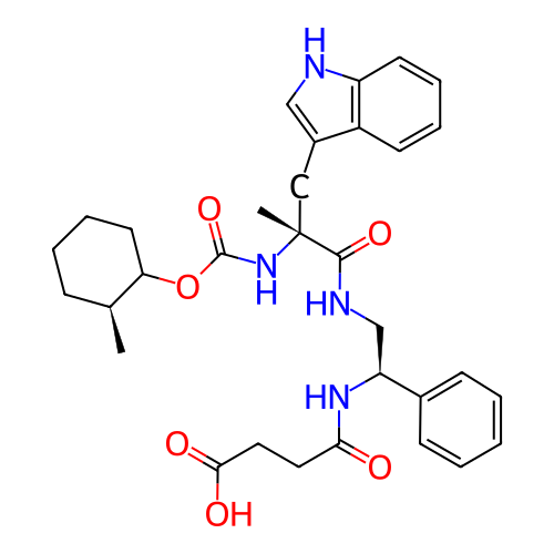 Chemical structure of BindingDB Monomer ID 50033596