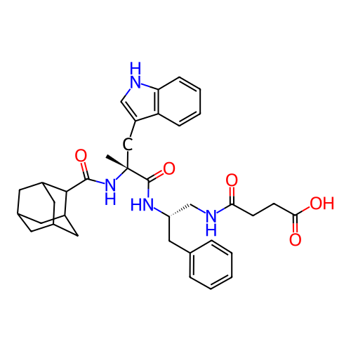 Chemical structure of BindingDB Monomer ID 50033602