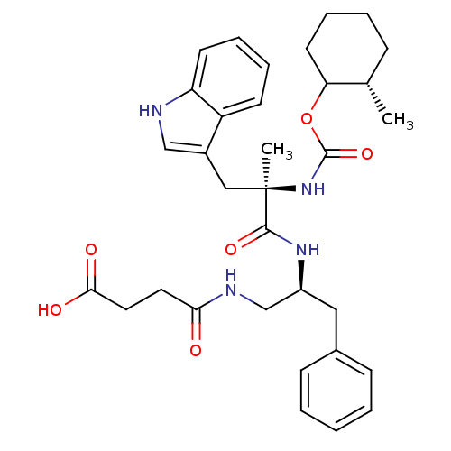 Chemical structure of BindingDB Monomer ID 50033605