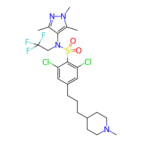 Chemical structure of BindingDB Monomer ID 50033608
