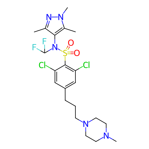 Chemical structure of BindingDB Monomer ID 50033615