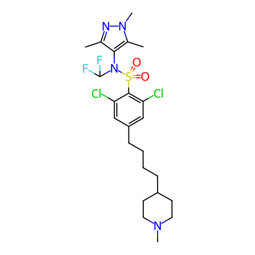 Chemical structure of BindingDB Monomer ID 50033617
