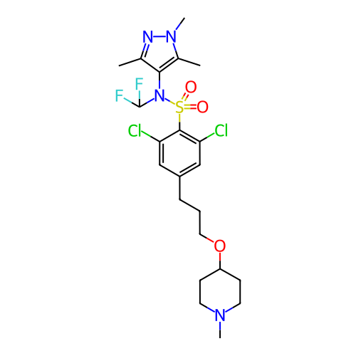 Chemical structure of BindingDB Monomer ID 50033618