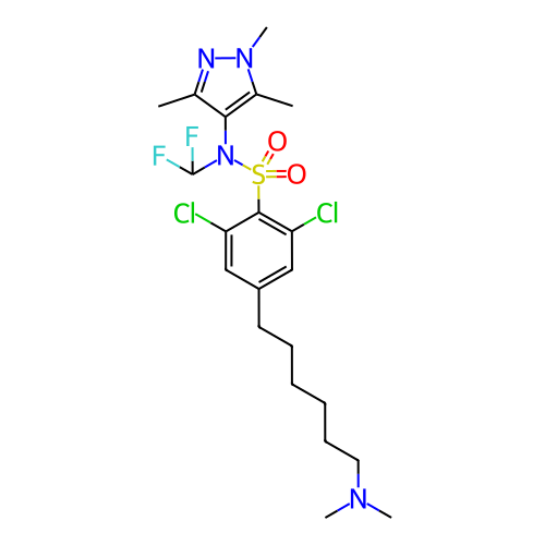 Chemical structure of BindingDB Monomer ID 50033619