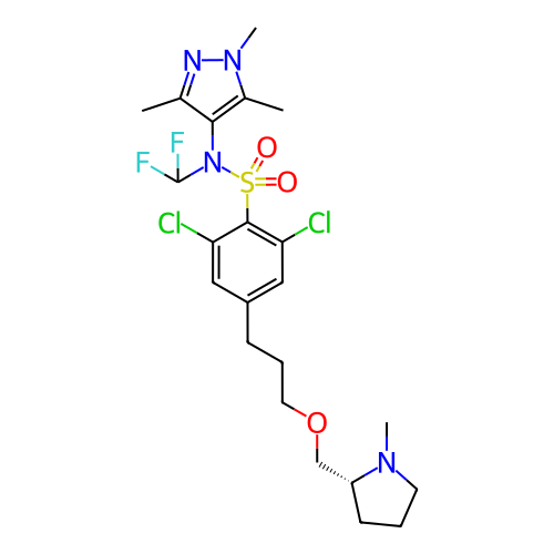 Chemical structure of BindingDB Monomer ID 50033622
