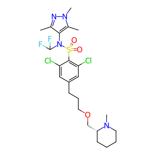 Chemical structure of BindingDB Monomer ID 50033623