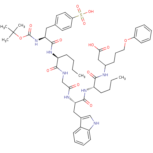 Chemical structure of BindingDB Monomer ID 50033634