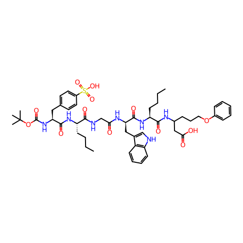 Chemical structure of BindingDB Monomer ID 50033636