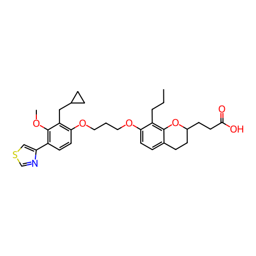 Chemical structure of BindingDB Monomer ID 50033742