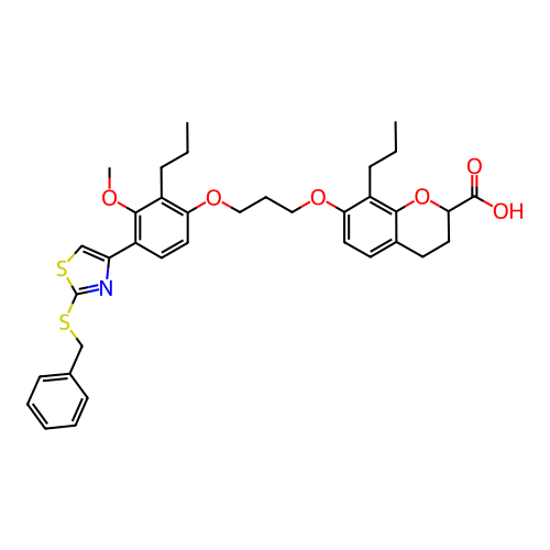 Chemical structure of BindingDB Monomer ID 50033760