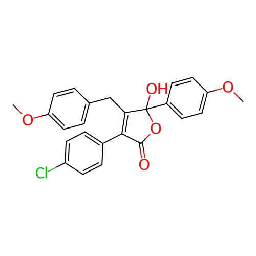 Chemical structure of BindingDB Monomer ID 50034254