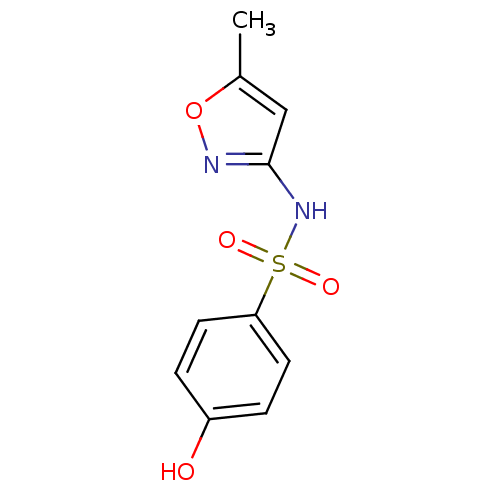 Chemical structure of BindingDB Monomer ID 50034414