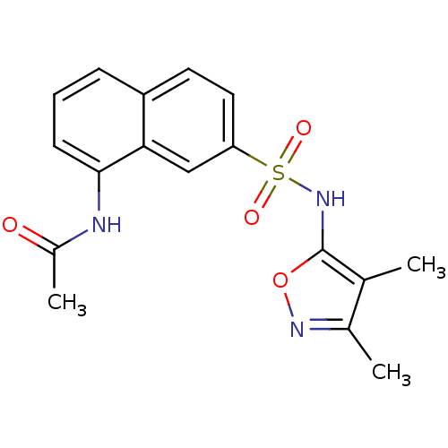 Chemical structure of BindingDB Monomer ID 50034483