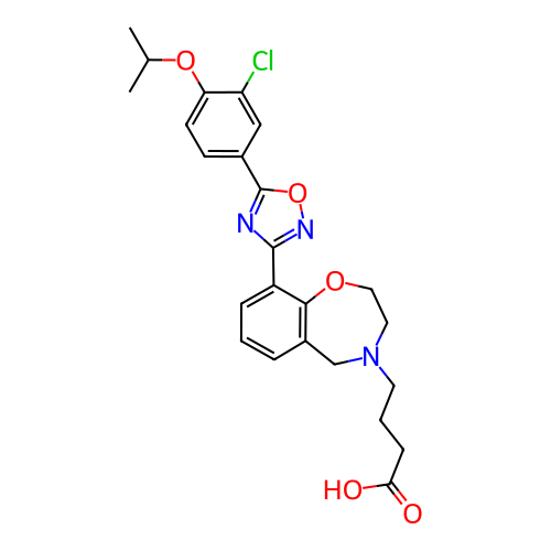 Chemical structure of BindingDB Monomer ID 50034556