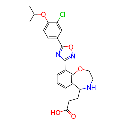 Chemical structure of BindingDB Monomer ID 50034559