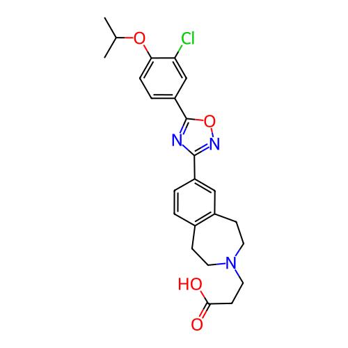 Chemical structure of BindingDB Monomer ID 50034565