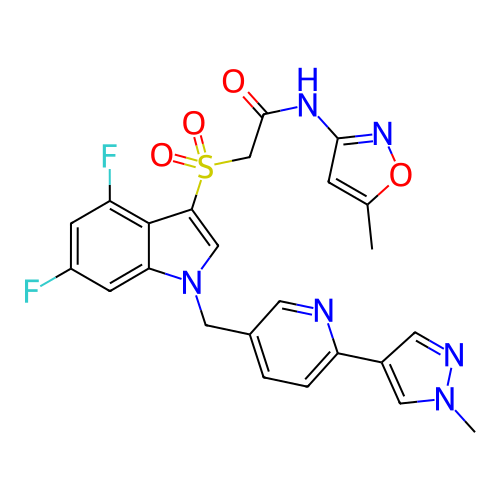 Chemical structure of BindingDB Monomer ID 50034774