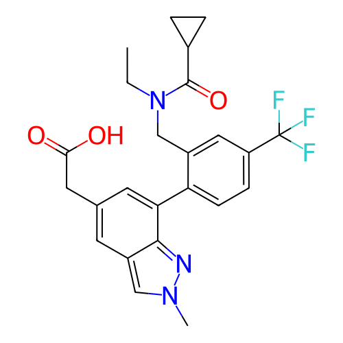 Chemical structure of BindingDB Monomer ID 50034921