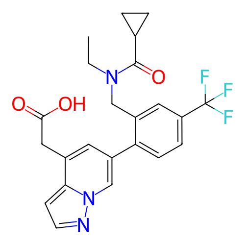 Chemical structure of BindingDB Monomer ID 50034943