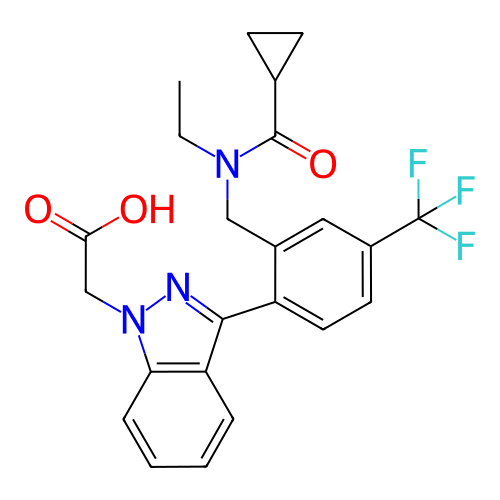 Chemical structure of BindingDB Monomer ID 50034945