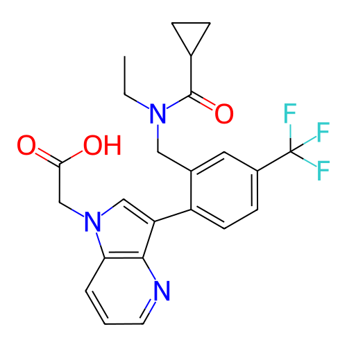 Chemical structure of BindingDB Monomer ID 50034948
