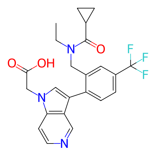Chemical structure of BindingDB Monomer ID 50034951