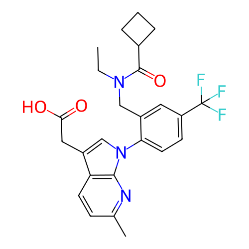 Chemical structure of BindingDB Monomer ID 50035021