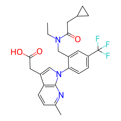 Chemical structure of BindingDB Monomer ID 50035022