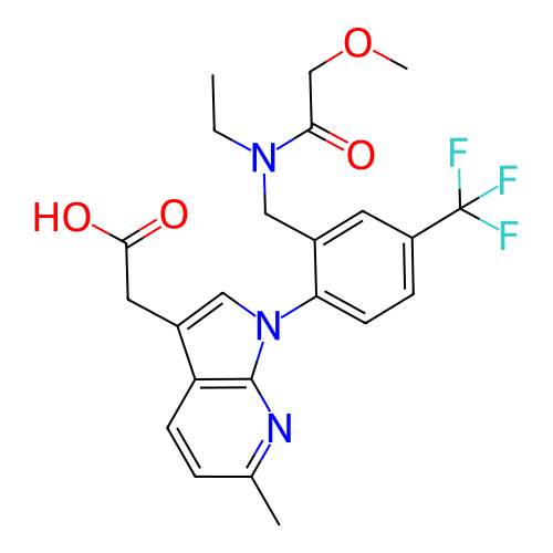Chemical structure of BindingDB Monomer ID 50035023