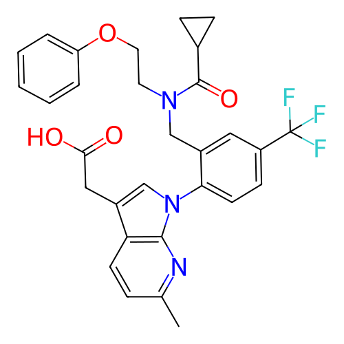 Chemical structure of BindingDB Monomer ID 50035030