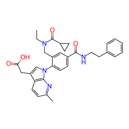Chemical structure of BindingDB Monomer ID 50035033