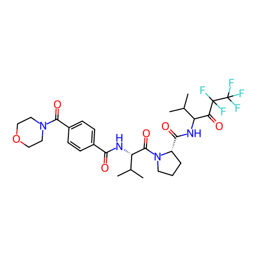 Chemical structure of BindingDB Monomer ID 50035495