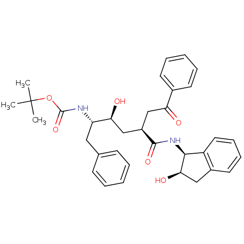 Chemical structure of BindingDB Monomer ID 50035634