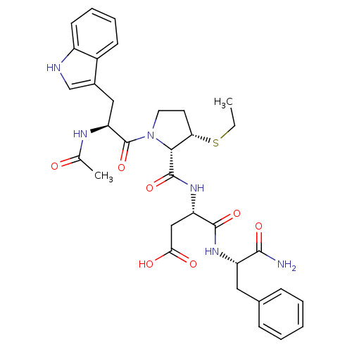 Chemical structure of BindingDB Monomer ID 50035829