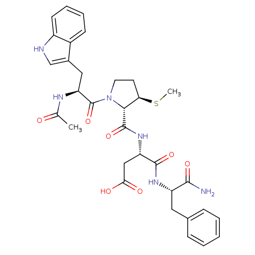 Chemical structure of BindingDB Monomer ID 50035834