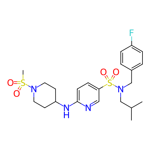 Chemical structure of BindingDB Monomer ID 50035886